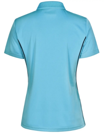 Picture of Winning Spirit, Ladies Cooldry S/S Contrast Interlock Polo